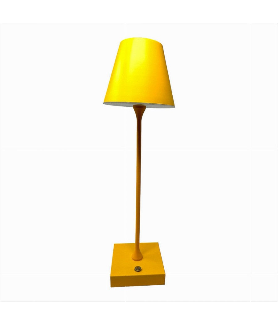 Lampada Tavolo Ricaricabile Usb 10 Watt 3 Colorazione Di Luce Vari Colori D27-3c  Giallo       