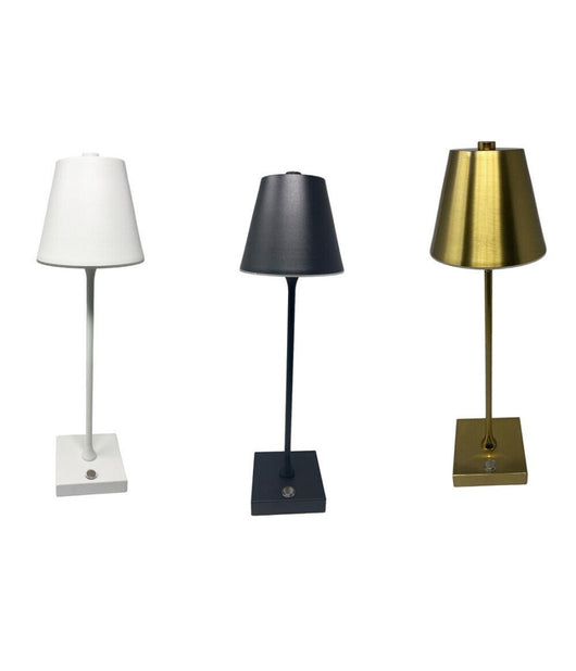 Lampada Tavolo Ricaricabile Usb 10 Watt 3 Colorazione Di Luce Vari Colori D27-3c         