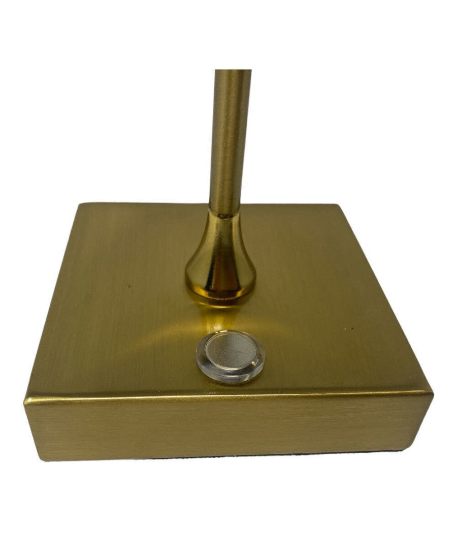 Lampada Tavolo Ricaricabile Usb 10 Watt 3 Colorazione Di Luce Vari Colori D27-3c  Rame       