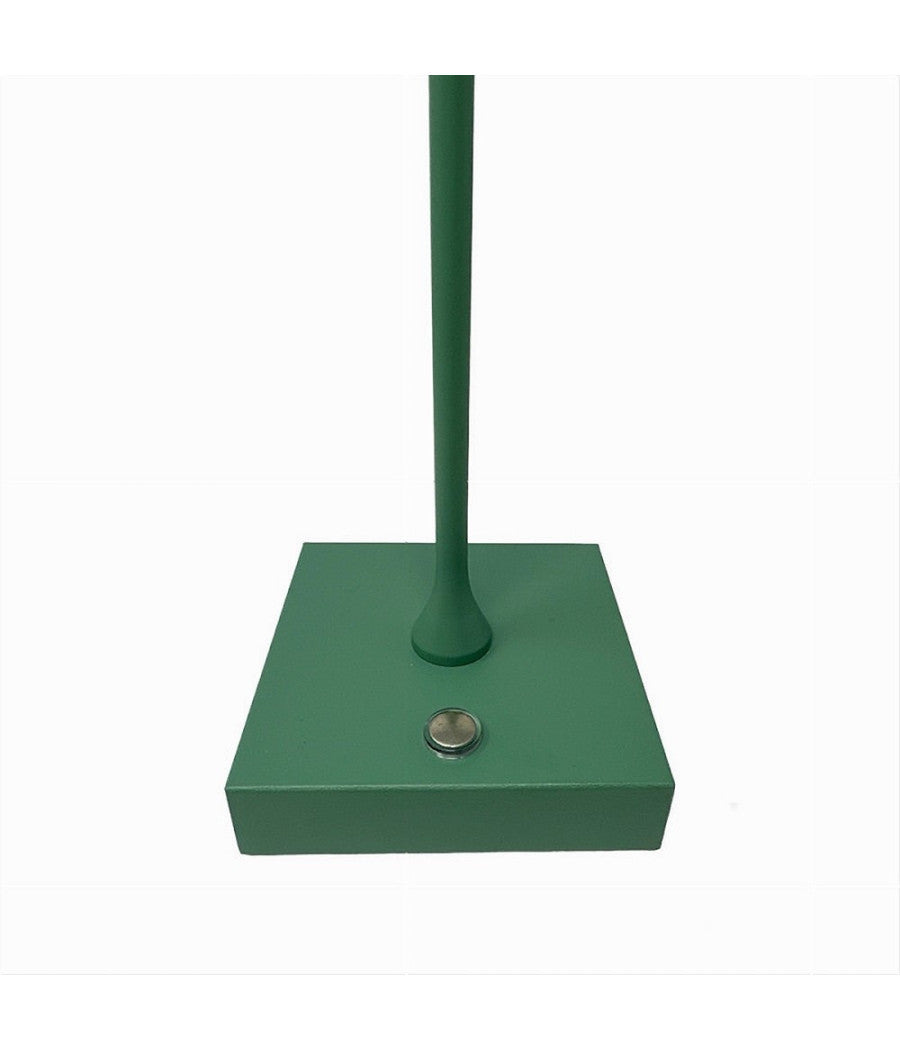 Lampada Tavolo Ricaricabile Usb 10 Watt 3 Colorazione Di Luce Vari Colori D27-3c  Verde Scuro       
