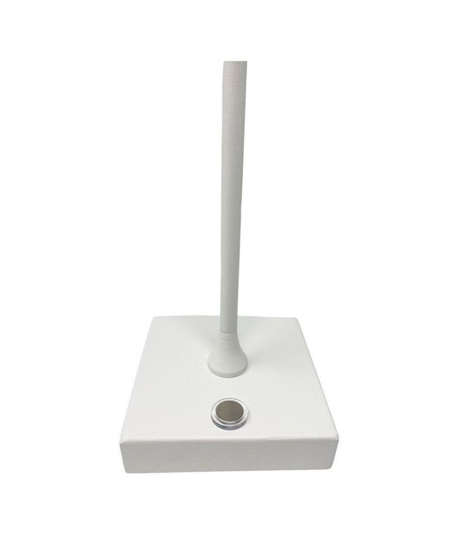 Lampada Tavolo Ricaricabile Usb 10 Watt 3 Colorazione Di Luce Vari Colori D27-3c  Bianco       