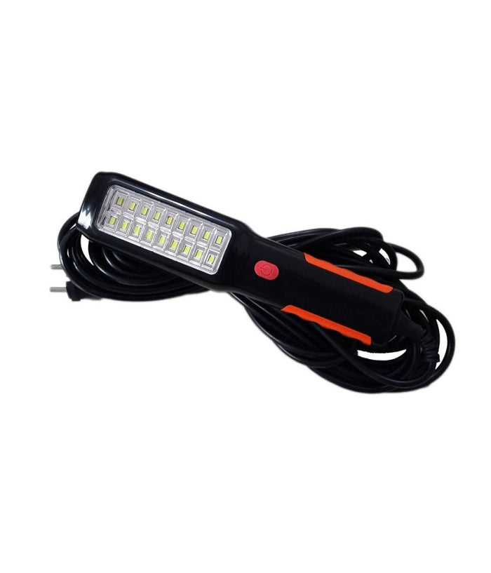 Lampada Torcia 18 Led Smd Lavoro Gancio 10mt 12 Volt Officina Auto Meccanica         