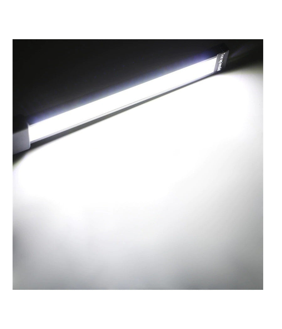 Lampada Torcia Lavoro Calamita Portatile Ricaricabile Slim Regolabile Led Cob         