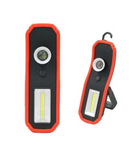 Lampada Torcia Lavoro Led Calamita Magnetica Ricaricabile Con Gancio Hc-919         