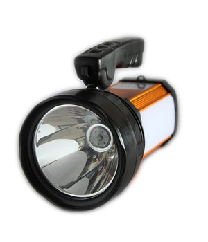 Lampada Torcia Ricaricabile Emergenza Usb Ricarica Dispositivi Luce Bianca Rossa         