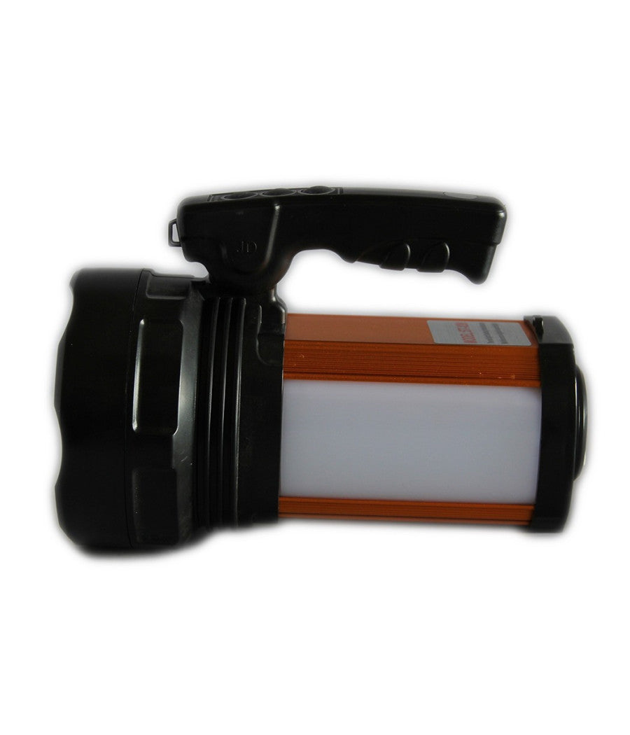 Lampada Torcia Ricaricabile Emergenza Usb Ricarica Dispositivi Luce Bianca Rossa         