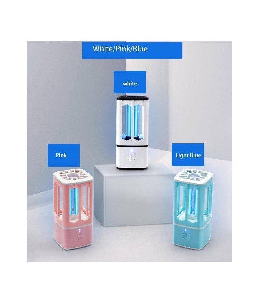 Lampada Ultravioletti Portatile Per Sterilizzazione Auto Casa Elettrodomestici         