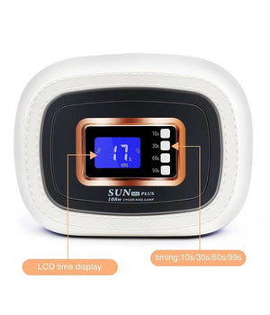 Lampada Unghie Uv Led Fornetto Unghie Nail Art Nail Lamp 108w 42 Led Sun H6 Plus         