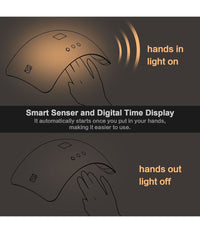 Lampada Unghie Uv Led Per Gel Sun8 36w Automatica Sensore Con Timer Preimpostati         