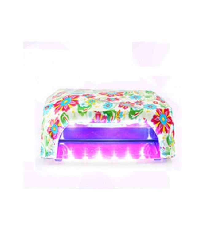 Lampada Uv Led + Ccfl Ricostruzione Unghie Nail Art Con Timer 18w Diamante Fiori         