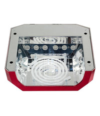 Lampada Uv Led Ricostruzione Unghie Nail Art Timer 36w Diamante Tecnologia Ccfl         