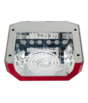 Lampada Uv Led Ricostruzione Unghie Nail Art Timer 36w Diamante Tecnologia Ccfl         