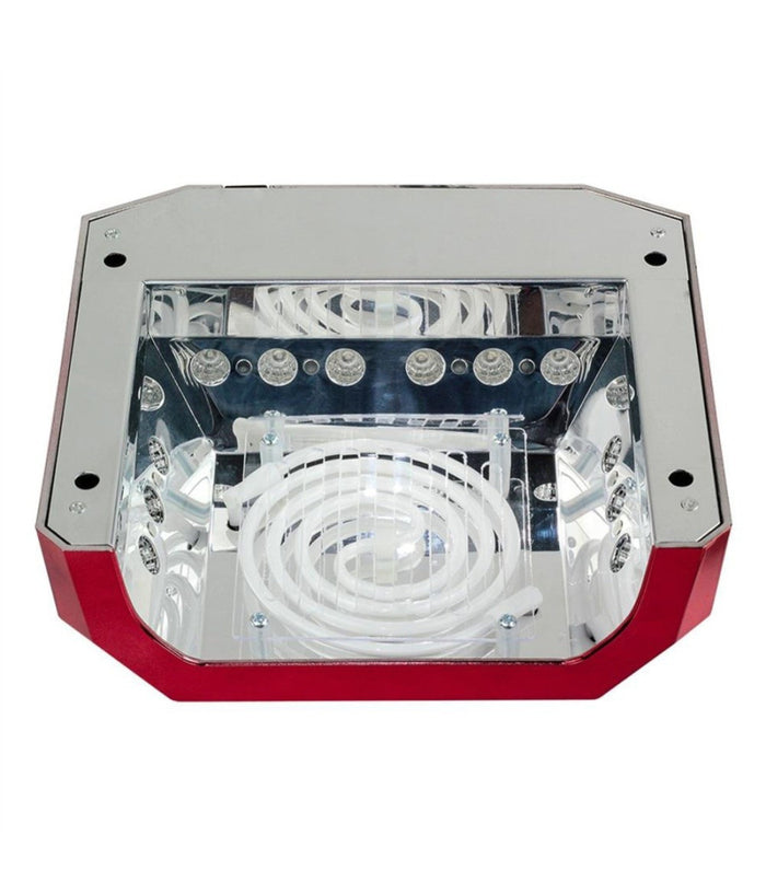Lampada Uv Led Ricostruzione Unghie Nail Art Timer 36w Diamante Tecnologia Ccfl         