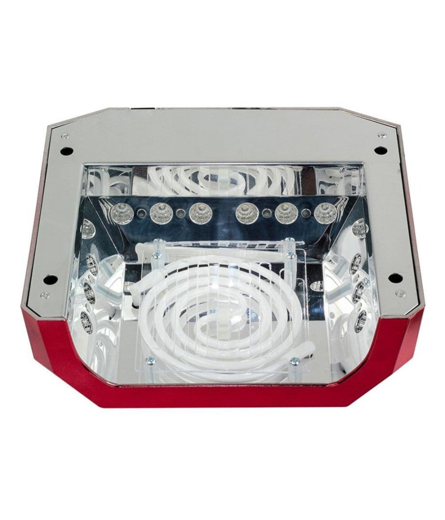 Lampada Uv Led Ricostruzione Unghie Nail Art Timer 36w Diamante Tecnologia Ccfl         