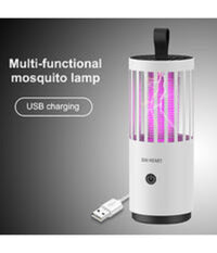 Lampada Zanzare Multidimensionale 360â€‹â€‹° Trappola Onde Luminose Turbo Aspirazione         