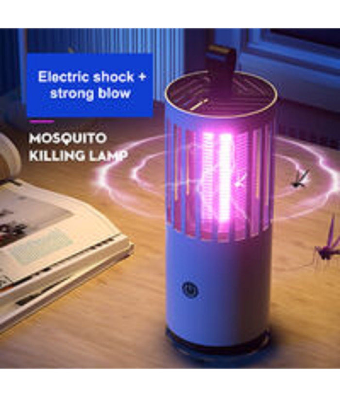 Lampada Zanzare Multidimensionale 360â€‹â€‹° Trappola Onde Luminose Turbo Aspirazione         