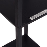 Lampada da terra in legno 1,6 m lampada da soggiorno con 3 ripiani portaoggetti Design scandinavo per camera da letto Lampadina da 40 watt non inclusa 20_0006269