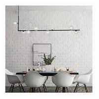 Trade Shop - Lampadario 8 Sfere G9 In Vetro Da Soffitto In Metallo Nero Design Moderno 71621         