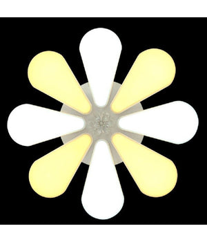 Lampadario A Forma Di Fiore Moderno 80 Watt Doppia Illuminazione Plafoniera C10         