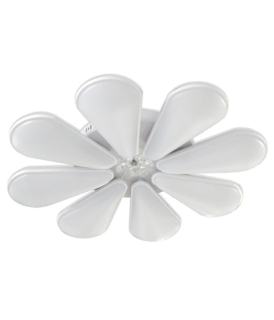 Lampadario A Forma Di Fiore Moderno 80 Watt Doppia Illuminazione Plafoniera C10         
