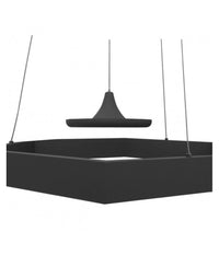 Lampadario A Sospensione 34watt Led Rombo Grigio Tono Bianco Freddo 6500k Lp-07g         