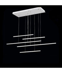 Lampadario A Sospensione 38w A Led Design Minimal 3 Colorazione Di Luce Lp-43-3c         