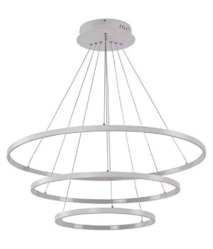 Lampadario A Sospensione 51w A Led Forma Di Pianeta Bianco Luce Calda Fredda A64         