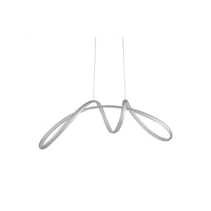 Lampadario a sospensione a Led Lumen di Ondaluce 60w 6000lm 110cm Dimmerabile 4000k