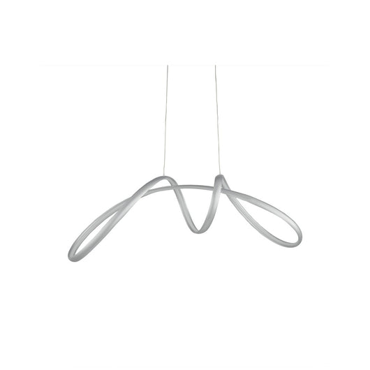 Lampadario a sospensione a Led Lumen di Ondaluce 60w 6000lm 110cm Dimmerabile 4000k