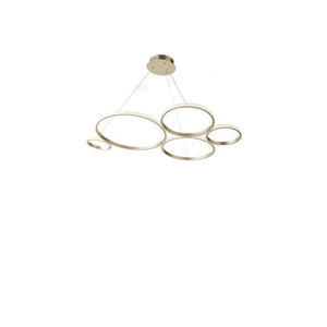 Lampadario a sospensione a led Pois-Oro