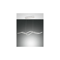 Lampadario a sospensione a led Sinuo 36W bianco 3666-45-102 Fabas Luce