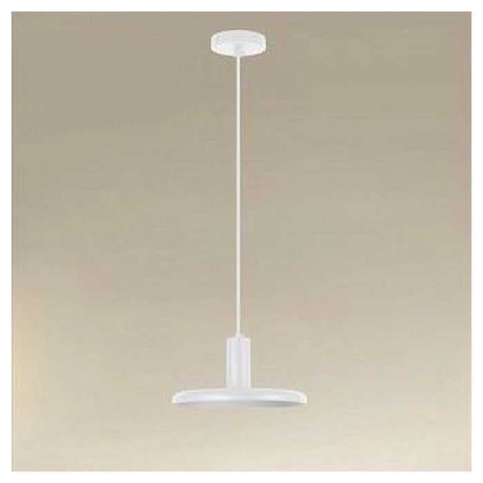 Trade Shop - Lampadario A Sospensione Design Moderno Con Paralume In Ferro Bianco E27 Ip20 33740         