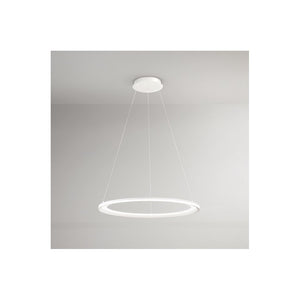 Lampadario a sospensione EDGE a led 86W Bianco opaco Perenz