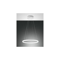 Lampadario a sospensione GIOTTO a led 36W bianco 3508-40-102 Fabas Luce