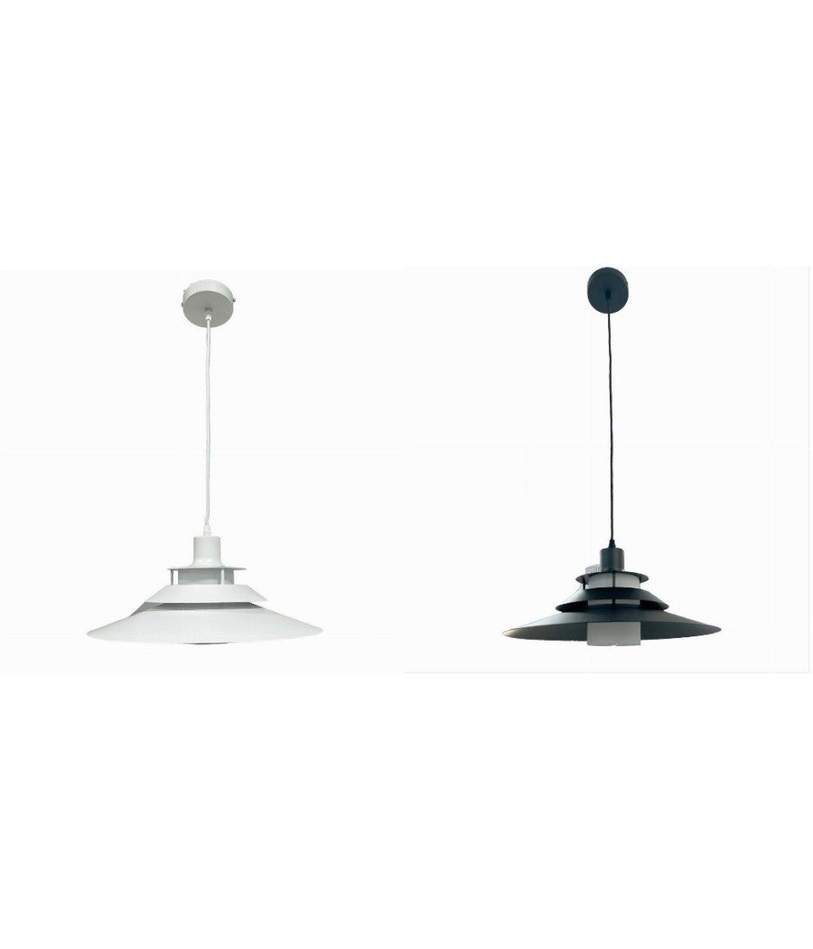 Lampadario A Sospensione Industriale E27 Lampada Pendente Vintage Retrò Lp-88         