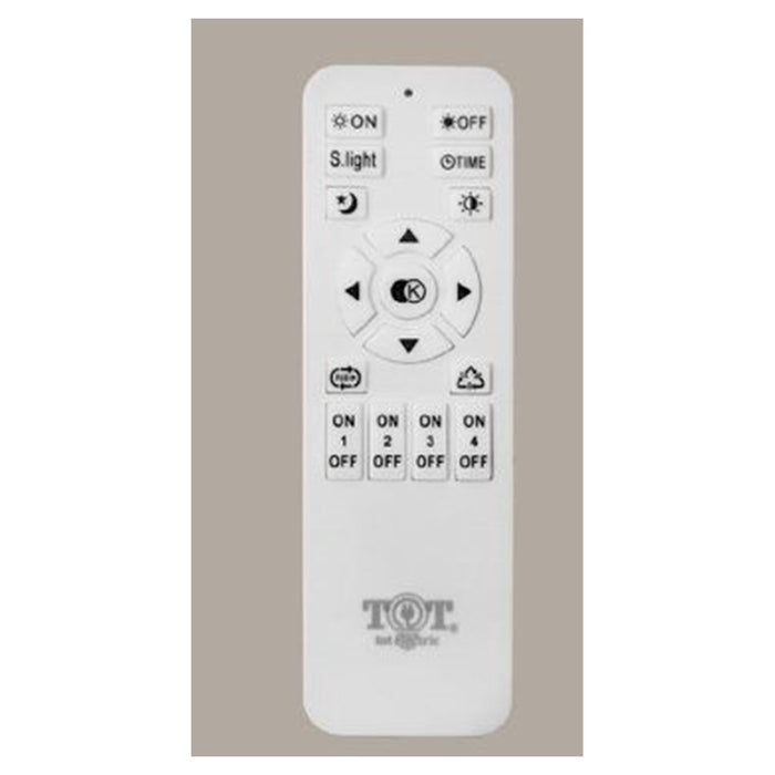 Trade Shop - Lampadario A Sospensione Led 30w Quadrato Con Telecomando Design Moderno Bianco 71163         