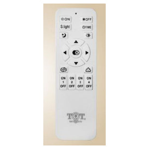 Trade Shop - Lampadario A Sospensione Led 30w Quadrato Con Telecomando Design Moderno Oro 71170         