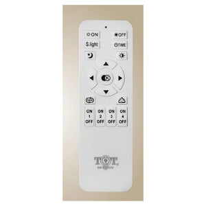 Trade Shop - Lampadario A Sospensione Led 36w Rettangolare Con Telecomando Design Moderno Oro 71592         