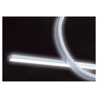 Trade Shop - Lampadario A Sospensione Led 48w Design Cerchio Linea Moderno Bianco Ip20 Lampada 01189         