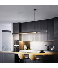 Lampadario A Sospensione Lineare A Led 42 W Lampada Da Soffitto Minimal A70-n3c         