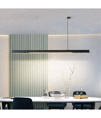 Lampadario A Sospensione Lineare A Led 42 W Lampada Da Soffitto Minimal A70-n3c         