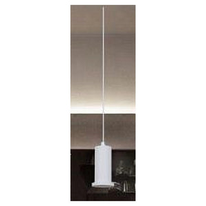 Trade Shop - Lampadario A Sospensione Moderna Contemporaneo Bianco Portalampada Pendente E27 33832         