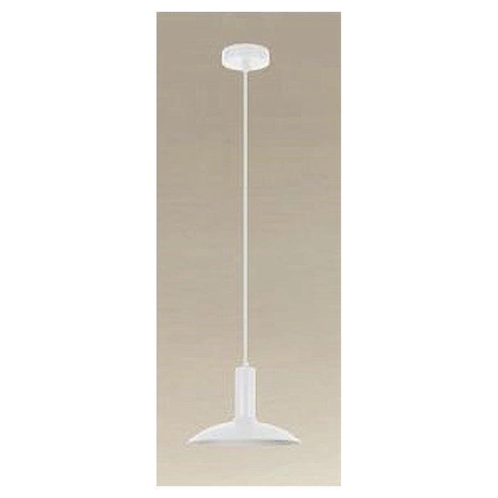 Trade Shop - Lampadario A Sospensione Moderno Con Paralume Semisfera In Ferro Bianco E27 33788         