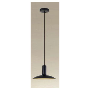 Trade Shop - Lampadario A Sospensione Moderno Con Paralume Semisfera In Ferro Nero Oro E27 33795         