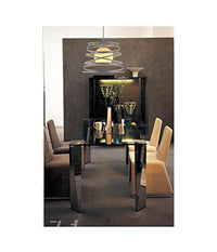 Lampadario A Sospensione Moderno Paralume Metallo A Vortice Traforato Bianco A08         