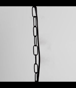 Lampadario A Sospensione Rustico Industriale E14 Sfera In Corda Metallo B55-3         