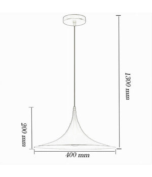 Lampadario A Sospensione Stile Contemporaneo In Metallo Decorativo Luce E27 B98  Nero       