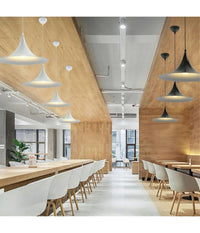 Lampadario A Sospensione Stile Contemporaneo In Metallo Decorativo Luce E27 B98         