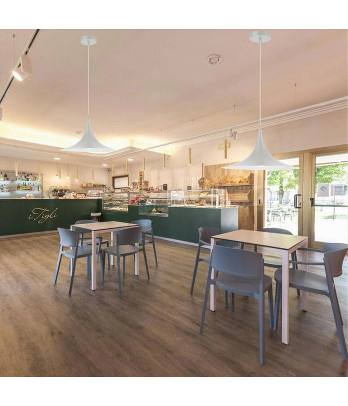 Lampadario A Sospensione Stile Contemporaneo In Metallo Decorativo Luce E27 B98         