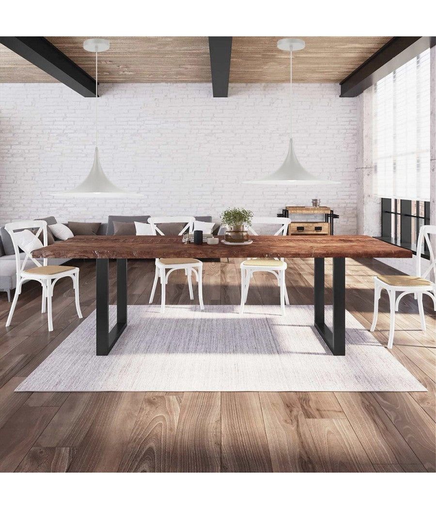 Lampadario A Sospensione Stile Contemporaneo In Metallo Decorativo Luce E27 B98         